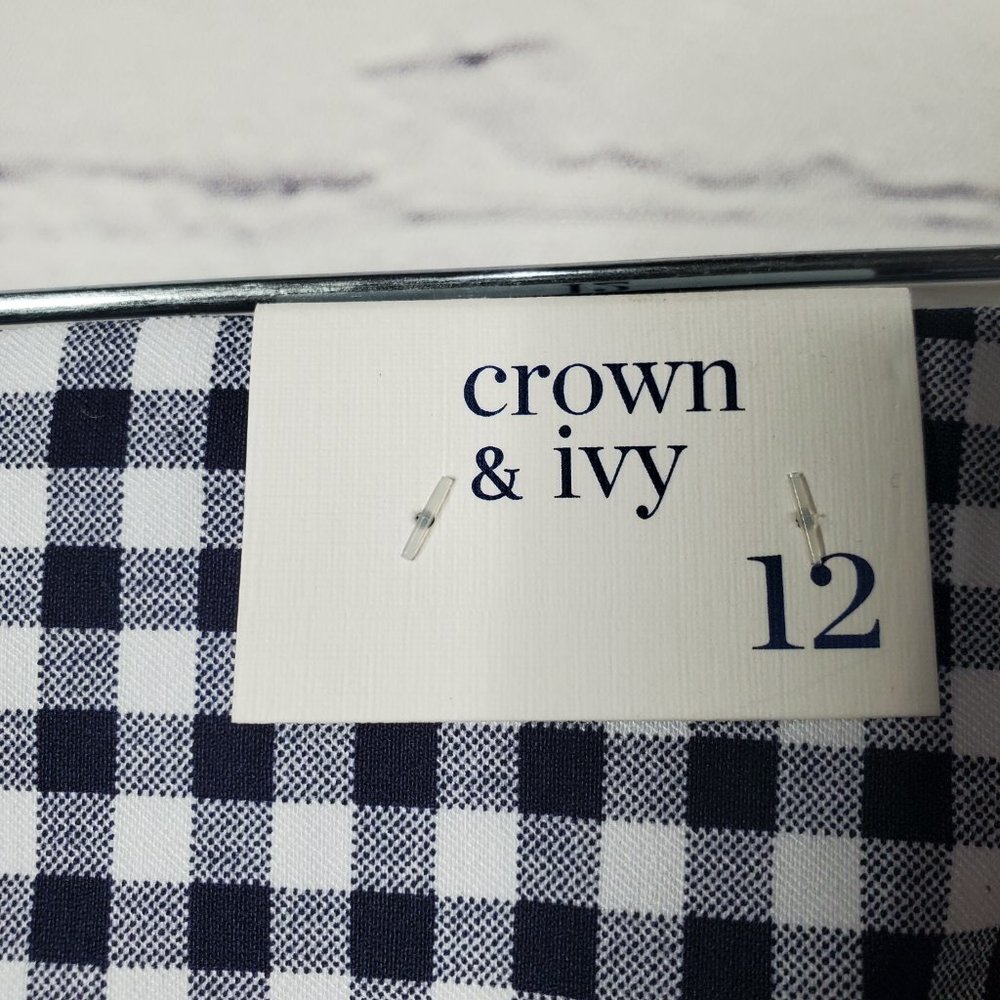 Crown & Ivy Women's Cropped Pant - Picture 3 of 6